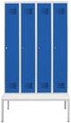 Stier Garderobenschrank STIER Garderobenspind Premium mit Sitzbankuntergestell 4