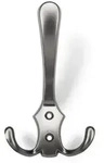 SO-TECH&reg; Garderobenhaken LENA, Lochabstand 20 mm, zwei Gr&ouml;&szlig;en, Metall massiv,