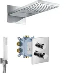 PaulGurkes Duscharmatur (Set, Duschsystem mit Thermostat und...