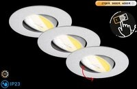 Briloner Leuchten LED Einbauleuchte DIMARA, LED fest integriert, 90x24 mm,