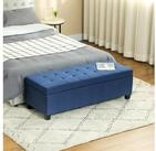 HOMCOM Sitzbank Truhenbank, Aufbewahrungsbank, Schlafzimmer, 125 x 49 x 41,5 cm