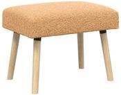 vidaXL Sitzbank Bank Uni Beige 60 x 40 x 45 cm Boucl&eacute; (1-St)