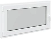 vidaXL Fenster Kellerfenster Innenseite Farbe Wei&szlig; RISOR 110 x 60 cm, (1 St)