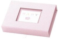 R&ouml;ssler Fotobox R&Ouml;SSLER Fotobox Baby Girl mit Magnetverschluss rosa