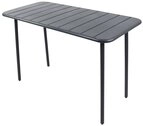 Gartentisch VCM "Metall Bistrotisch Gartentisch Balkontisch Sumila", schwarz,...