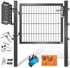 KESSER Gartentor, Gartentor Premium Gartent&uuml;r aus Metall verzinktem Stahl