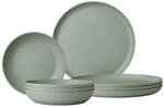 Geschirr-Set MEPAL "Tafel-Set Silueta 8er Set", gr&uuml;n (nordic sage), 8, Kunststoff,