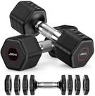JOROTO Hantel-Set JOROTO Hantelset, 4-in-1 verstellbares zweiteiliges...