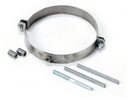 Firefix Ofenrohr FireFix Rohrschellenset 150 mm f&uuml;r Rauchrohre