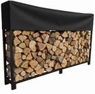 CLP Kaminholzregal Meriden, BxTxH:200x25x115 cm, (1er), 200x25x115 cm, aus...