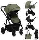 lionelo Kombi-Kinderwagen AMBER PLUS 3IN1, (Set 2in1 oder 3in1), 3-in-1-System /