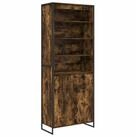 vidaXL Highboard 79 x 36 x 200 cm Hochschrank Highboard Buffetschrank Anrichte