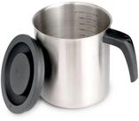 Betty Bossi Messbecher Messbecher mit Deckel 2L, Kunststoff, Edelstahl, (2-St), f&uuml;r