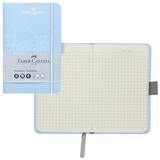 Faber-Castell Notizbuch FABER-CASTELL Notizbuch himmelblau 90x140mm
