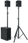 Pronomic V-Array Compact Set, 640 W RMS, bis ca. 100 Zuh&ouml;rer Lautsprecher...