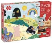 Goula Puzzle Goula, Magic Scratch, 28 Teile XXL Puzzle, 28 Puzzleteile