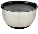 KESPER&reg; R&uuml;hrsch&uuml;ssel mit Deckel, Edelstahl, (1-tlg), mit Antirutsch-Boden