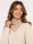 Zwillingsherz Strickschal "100% Cashmere Halstuch", dreieckige Form, weicher