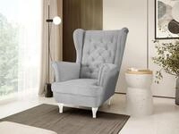 Beautysofa Ohrensessel Sessel FALCO Chesterfield Wohnzimmersessel Fernsehsessel