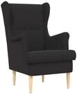 vidaXL Sessel vidaXL Sessel Schwarz Boucl&eacute;