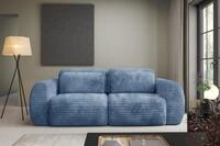 Fun M&ouml;bel 2-Sitzer Sofa mit Schlaffunktion SIMONE in Stoff Ambience,...