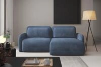 Fun M&ouml;bel Ecksofa Schlafsofa SIMONE mit Ottomane in Stoff Ambience, ausziehbare