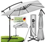 tillvex Sonnenschirm tillvex&reg; Sonnenschirm LED Solar 235 x 235 cm Ampelschirm