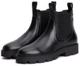 Tommy Hilfiger TH MONOGRAM LEATHER CHELSEA BOOT Chelseaboots Blockabsatz,