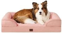 LuxusKollektion Hundebett Hundebett Orthop&auml;disches Memory Foam L 104 x B 69 x...