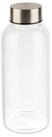 APS Trinkflasche EVERFILL, Glas, 0,4 Liter, &Oslash; 6,5 cm, H&ouml;he 18 cm, ideal f&uuml;r