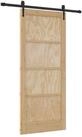 vidaXL Zimmert&uuml;r 86 x 198,5 cm Schiebet&uuml;r ORKDAL Natur 86x198,5 cm Massives