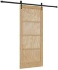 vidaXL Zimmert&uuml;r 86 x 198,5 cm Schiebet&uuml;r ORKDAL Natur 86x198,5 cm Massives