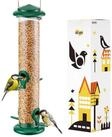 LuxusKollektion Futterhaus Vogelfutterhaus Gr&uuml;n 4 Anflugpl&auml;tze