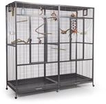 Montana Cages Voliere New Sydney II - ca. 180 x 70 x 180 cm, Antik,...