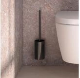 Keuco WC-Garnitur ROSE, Metall schwarz, Made in Germany, mit Ersatzb&uuml;rstenkopf...