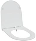 vidaXL WC-Sitz 47 x 36 x 3,4 cm Schnellanpassbarer Toilettensitz mit sanftem