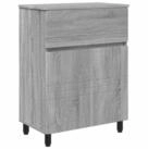 vidaXL Badezimmerspiegelschrank Waschtisch Sonoma-Grau 60 x 35 x 80 cm...