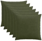 vidaXL Kissenbezug Kissenbezug 6 pcs HEERLEN Gr&uuml;n 70 x 70 cm Cord, (6 St&uuml;ck)