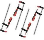 LuxusKollektion Schraubzwinge Schraubzwingen F Klemmen Temperguss Set 4 St&uuml;ck 80 X