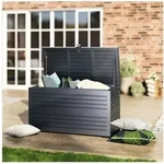 Weide Gartenbox Weide Gartenbox 590 L aus 100% Aluminium 130 x 74 x 62 cm grau...
