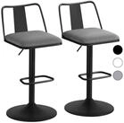 LuxusKollektion Barhocker Barhocker-Set 2er verstellbar drehbar mit...