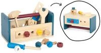 Small Foot Geldb&ouml;rse Werkzeugkasten und Werkbank "Workshop"