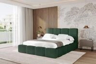 ALTDECOR Polsterbett NATA (Polsterbett mit Bettkasten und Lattenrost, Boxbett...