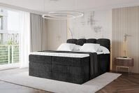 ALTDECOR Boxspringbett NINA KING (Multipocket-Matratze H4, H3 Matratze