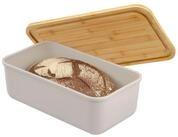 bremermann Brotkorb Brotkasten mit Bambus-Deckel, Brotbox, Schneidebrett,...