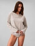 Calvin Klein Underwear Pyjamaoberteil RELAXED LS TEE aus Baumwoll-Jersey,...