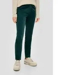 s.Oliver Chinos Hose Slim: Hose aus Cord gr&uuml;n 34/REG