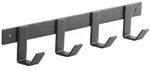 SO-TECH&reg; Garderobenleiste Hakenleiste Blackline ALBA schwarz...
