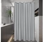 LuxusKollektion Duschvorhang Kleiner Duschvorhang 100x200 Grau Wasserdicht