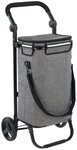 WENKO Kleidersack Einkaufstrolley-Set Thermo Uni